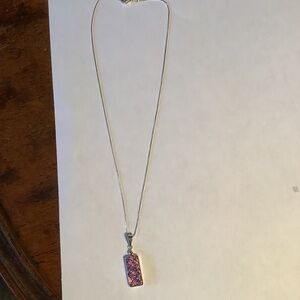 Sterling silver pendant necklace